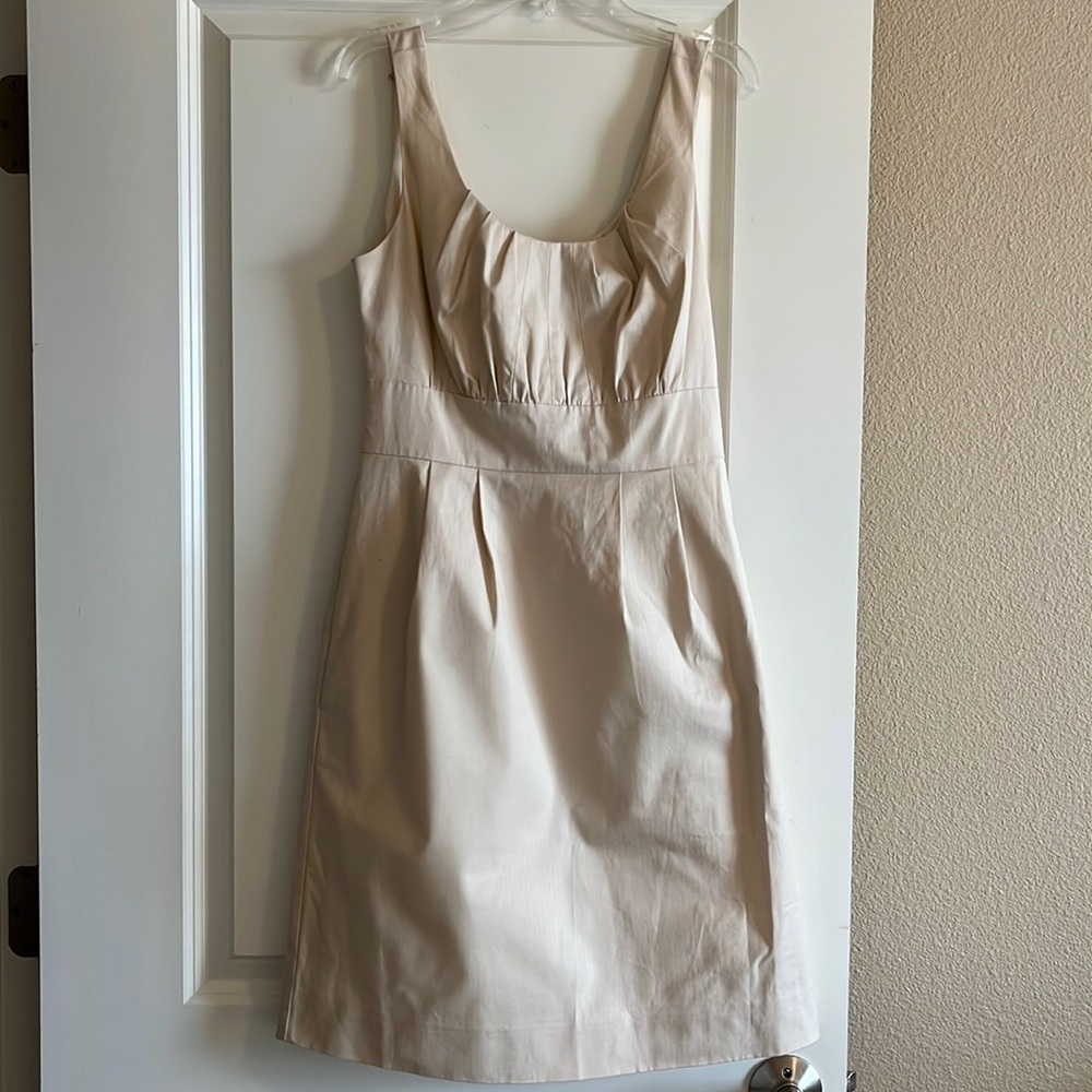 J Crew cream dress size 2